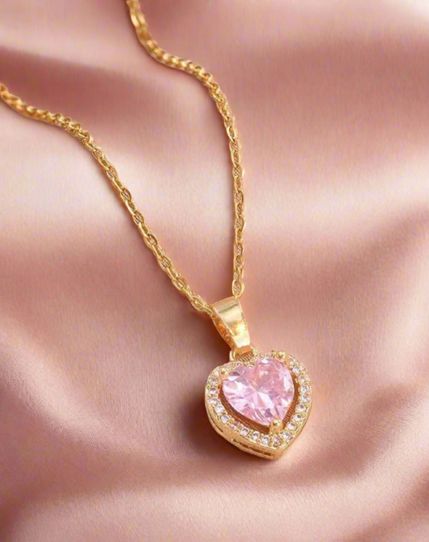 AMARA Heart necklace - Stainless Steel