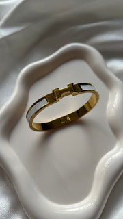 HUDA Bangle - Titanium Steel