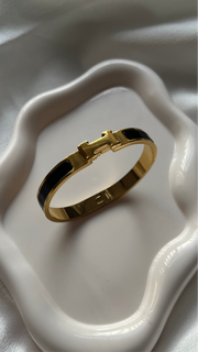 HUDA Bangle - Titanium Steel