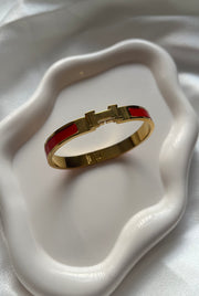 HUDA Bangle - Titanium Steel