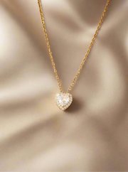 AMARA Heart necklace - Stainless Steel