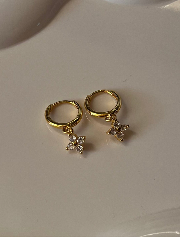 ZAHARA earrings - 18k Gold Plated