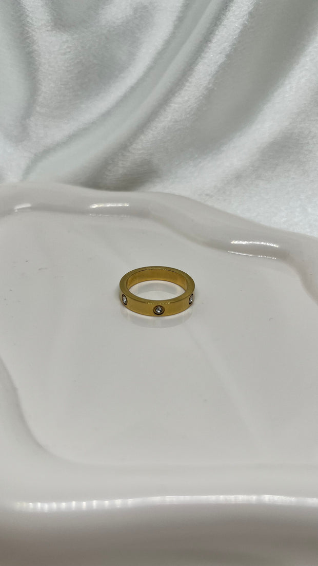 CRISTELLE Ring - Stainless Steel