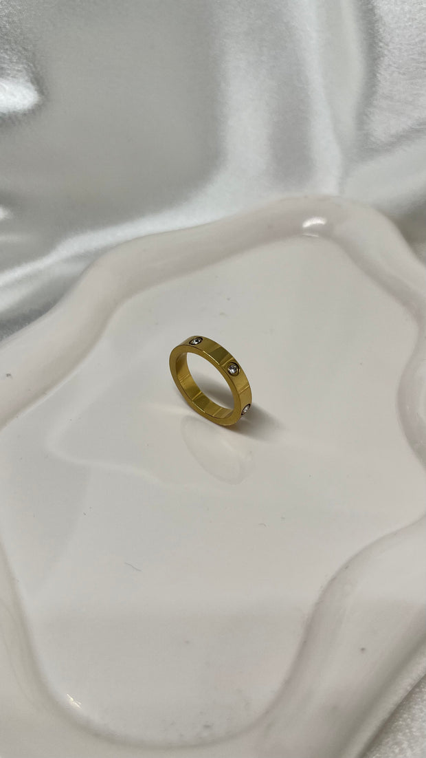 CRISTELLE Ring - Stainless Steel