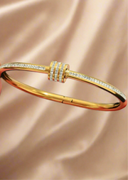 CELESTE bangle - 18k Gold Plated