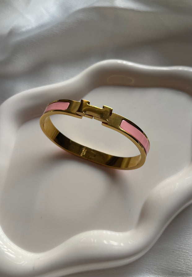HUDA Bangle - Titanium Steel